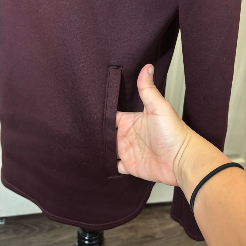 32 Degrees Maroon Quilted Pullover - image 5